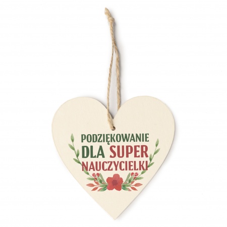 Zawieszka "Podzi�kowanie dla nauczycielki"