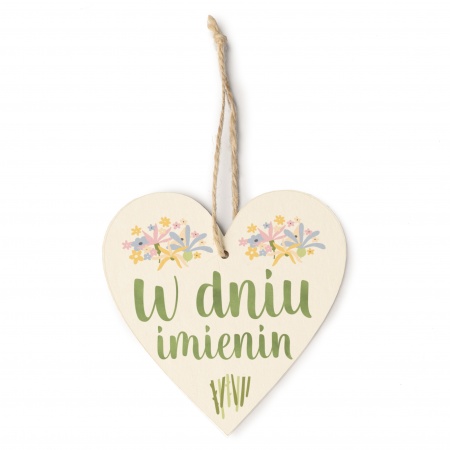 Zawieszka "W dniu imienin"