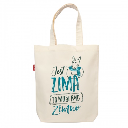 Torba "Jest zima to musi by� zimno"